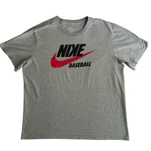 Nike Baseball T-Shirt Men’s XL Gray